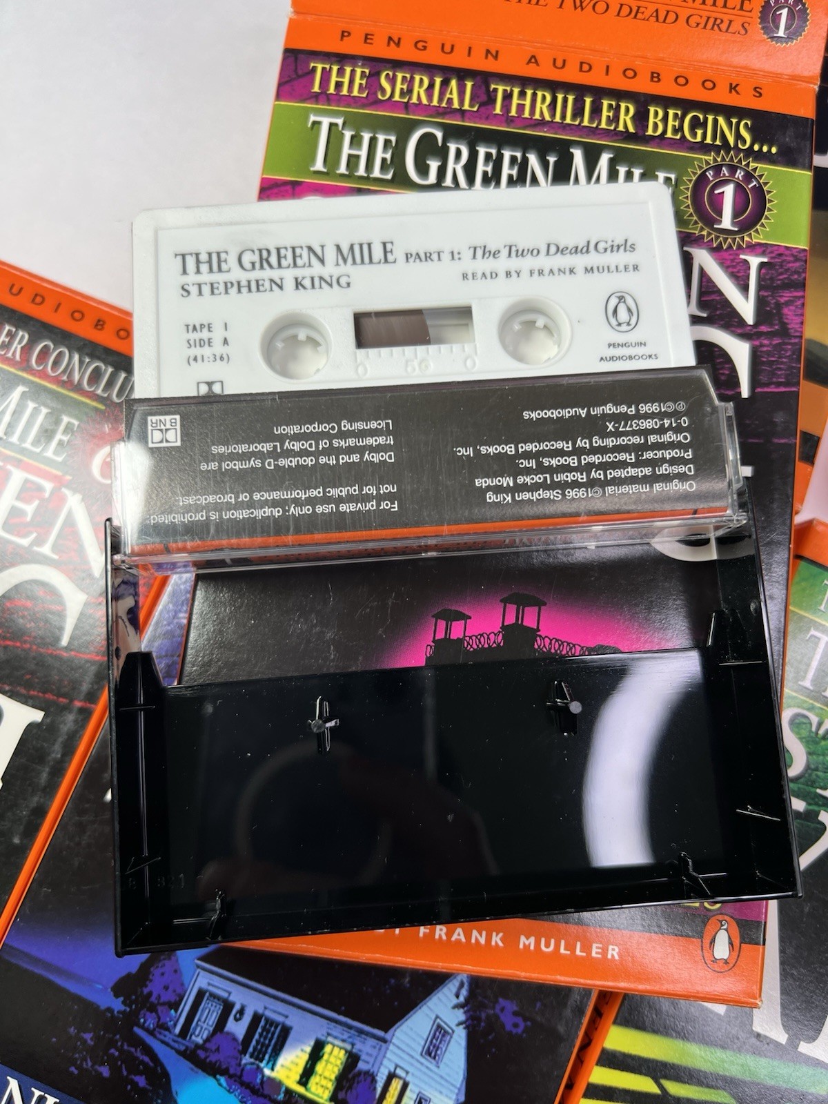 Stephen King The Green Mile Complete 6 Parts Audiobook Cassette Set Penguin