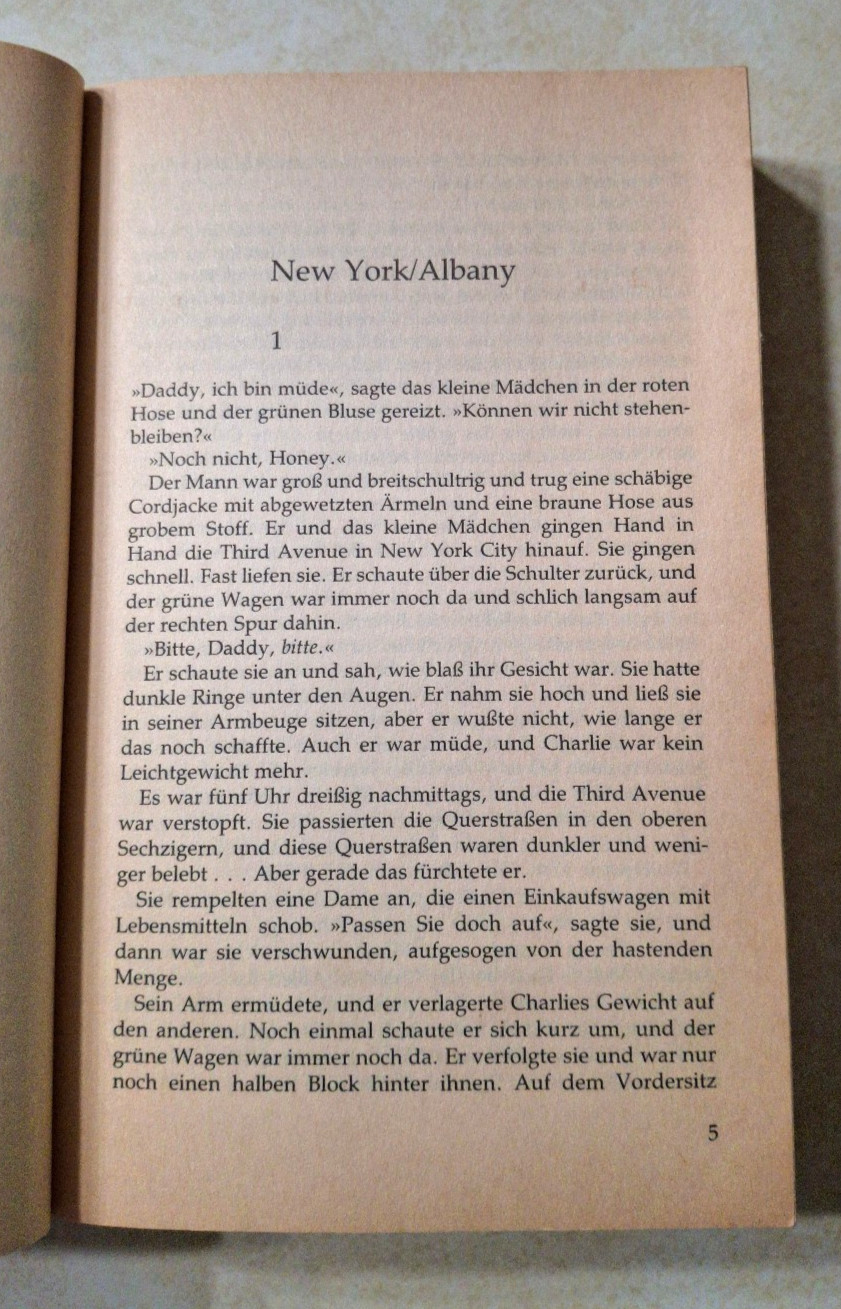 Firestarter Stephen King Vintage Paperback Movie Tie-In 1980s German Feuerkind