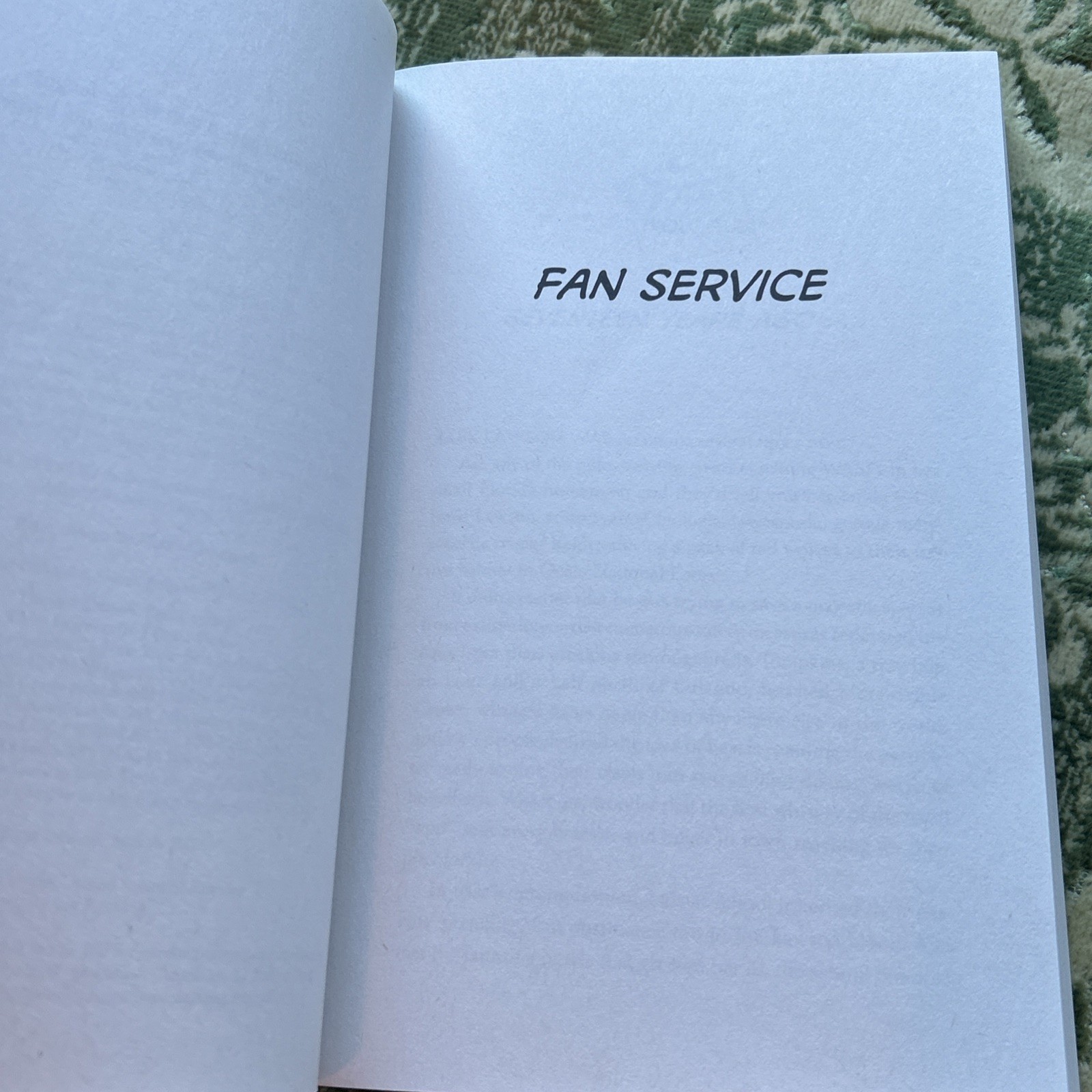 Fan Service by Rosie Danan: Like New Trade Paperback