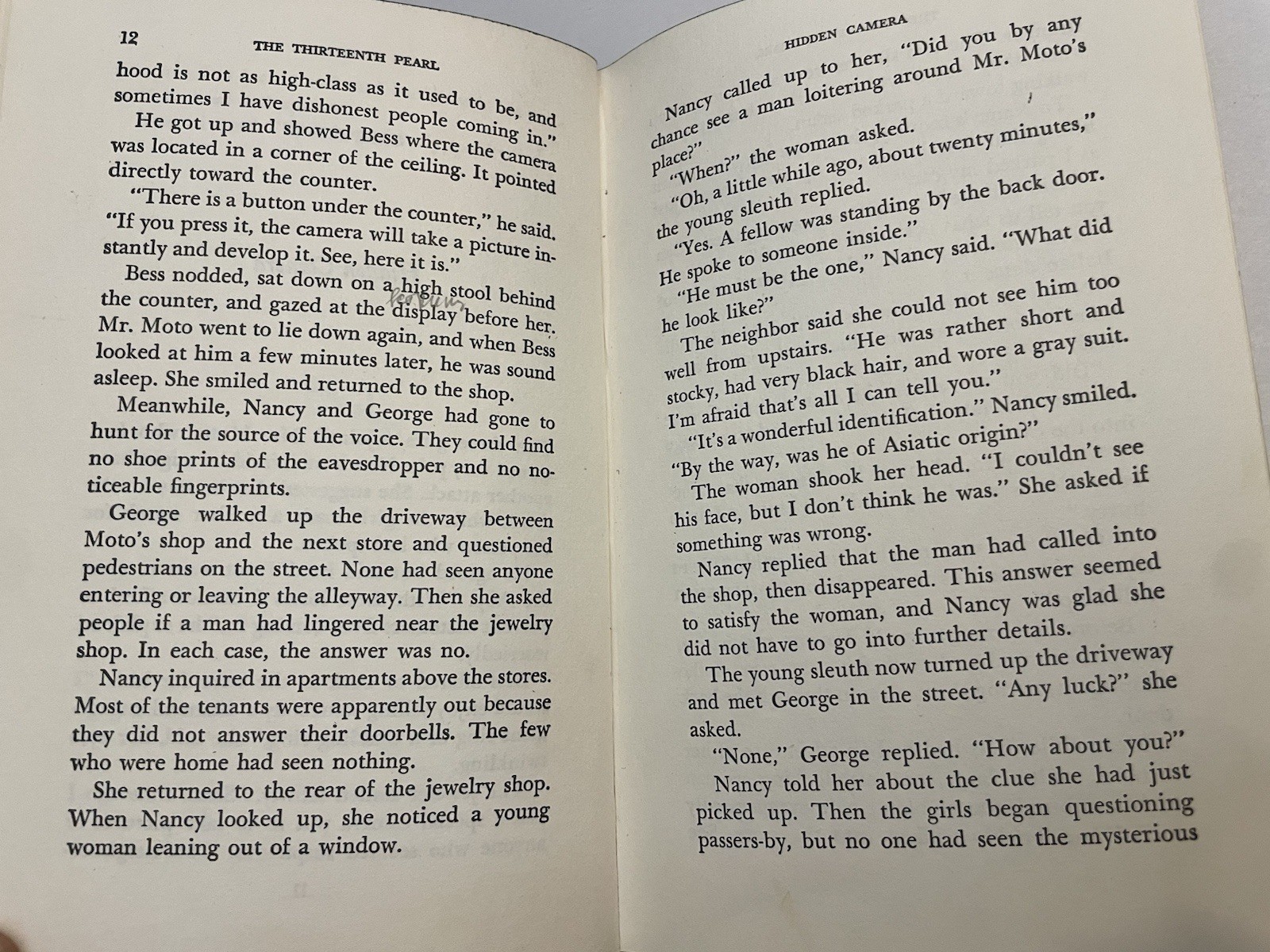 The Thirteenth Pearl #56 Nancy Drew Mystery Stories Carolyn Keene