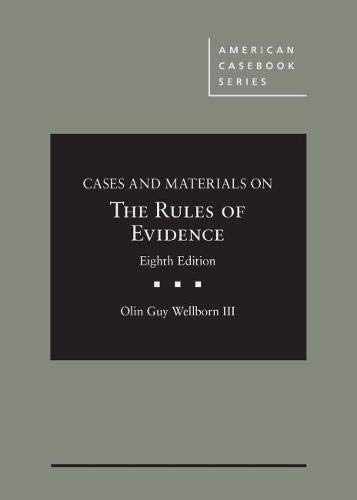 Cases and Materials on The Rules of – Hardcover, by III Olin – Very Good