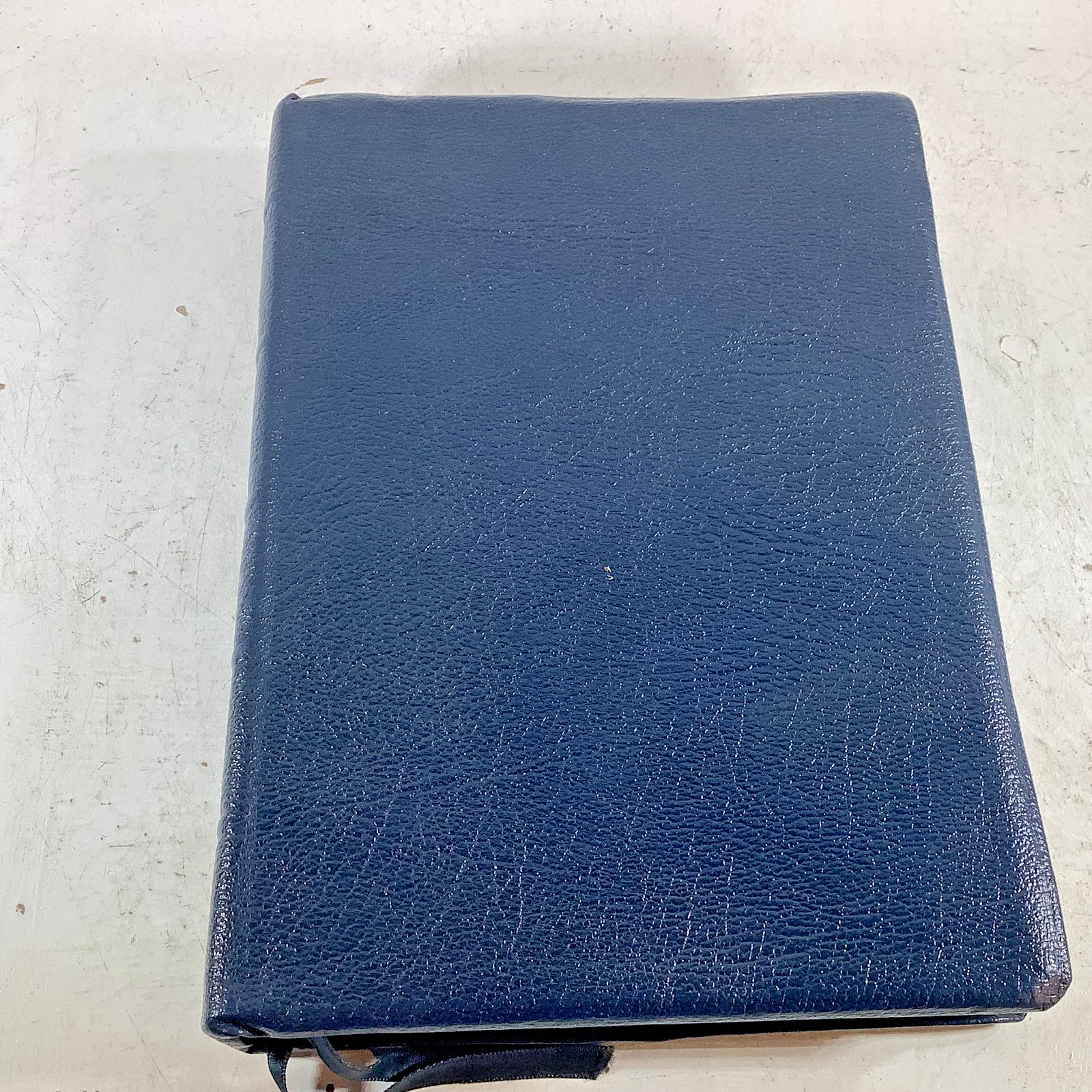 Holy Bible Kenneth Copeland Reference Edition KJV Genuine Leather 1991 VG