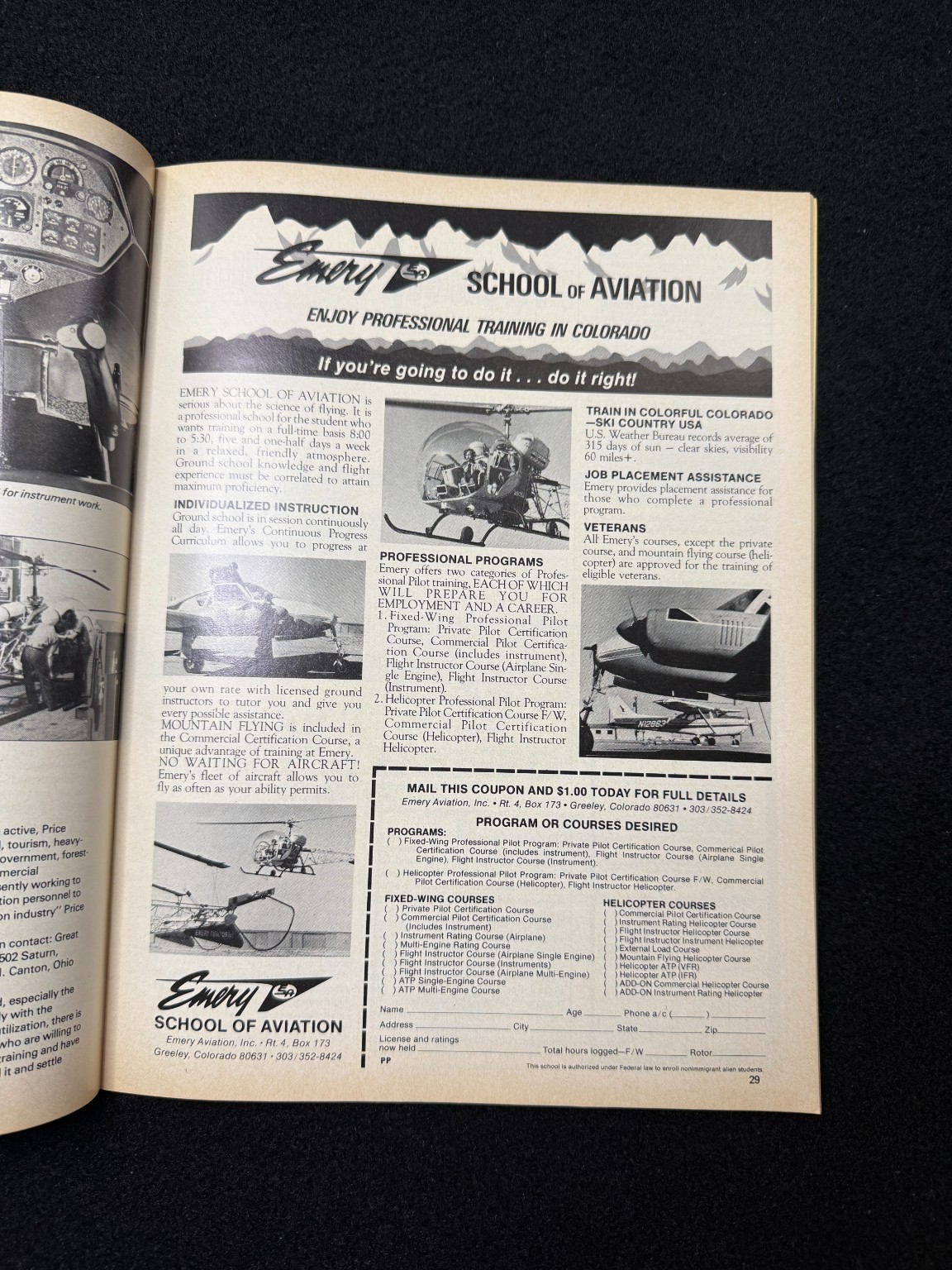 Plane & Pilot Magazine November 1977 Aviation Aircraft Mooney Stinson Vintage