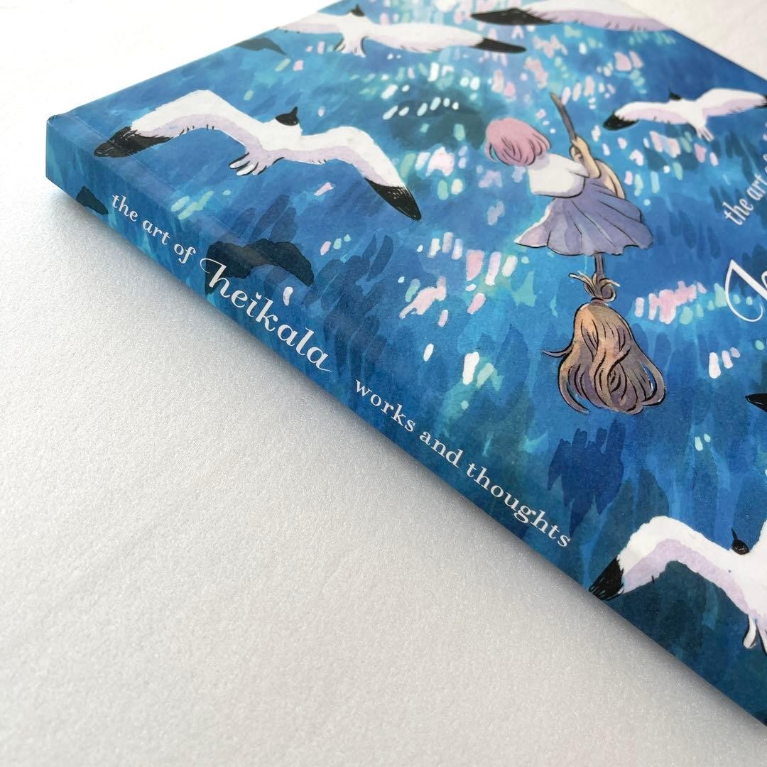 Heikala Art Works and Thoughts Finnish Artist 152 Color Pages 9.2x1x10.7 inches