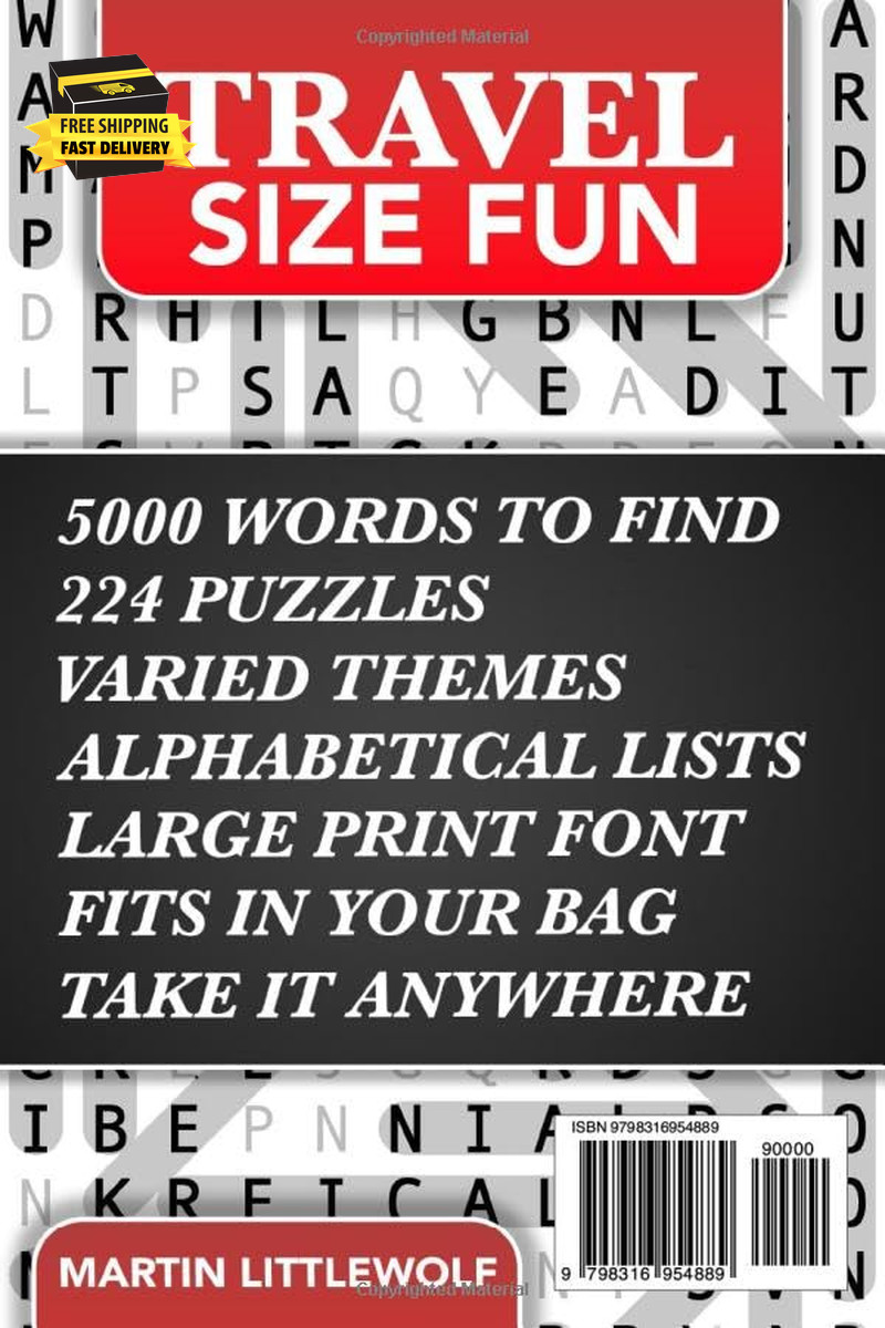 Big Book of Word Search – 5000 Large Print Words: 224 Themed Puzzles for Adults,