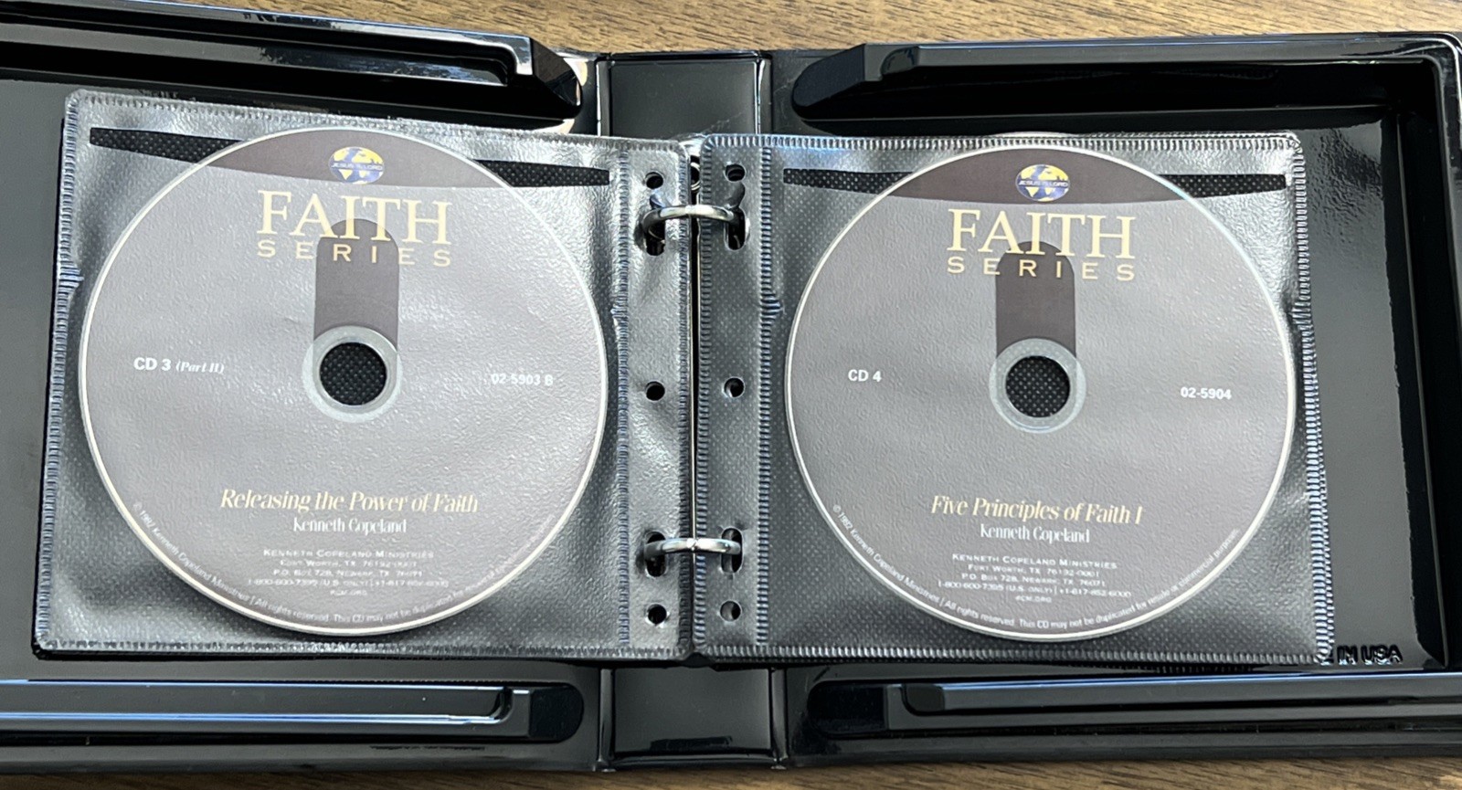 Kenneth Copeland Faith Series – 12 Audio CD Audio Book Foundation Basic Series 4
