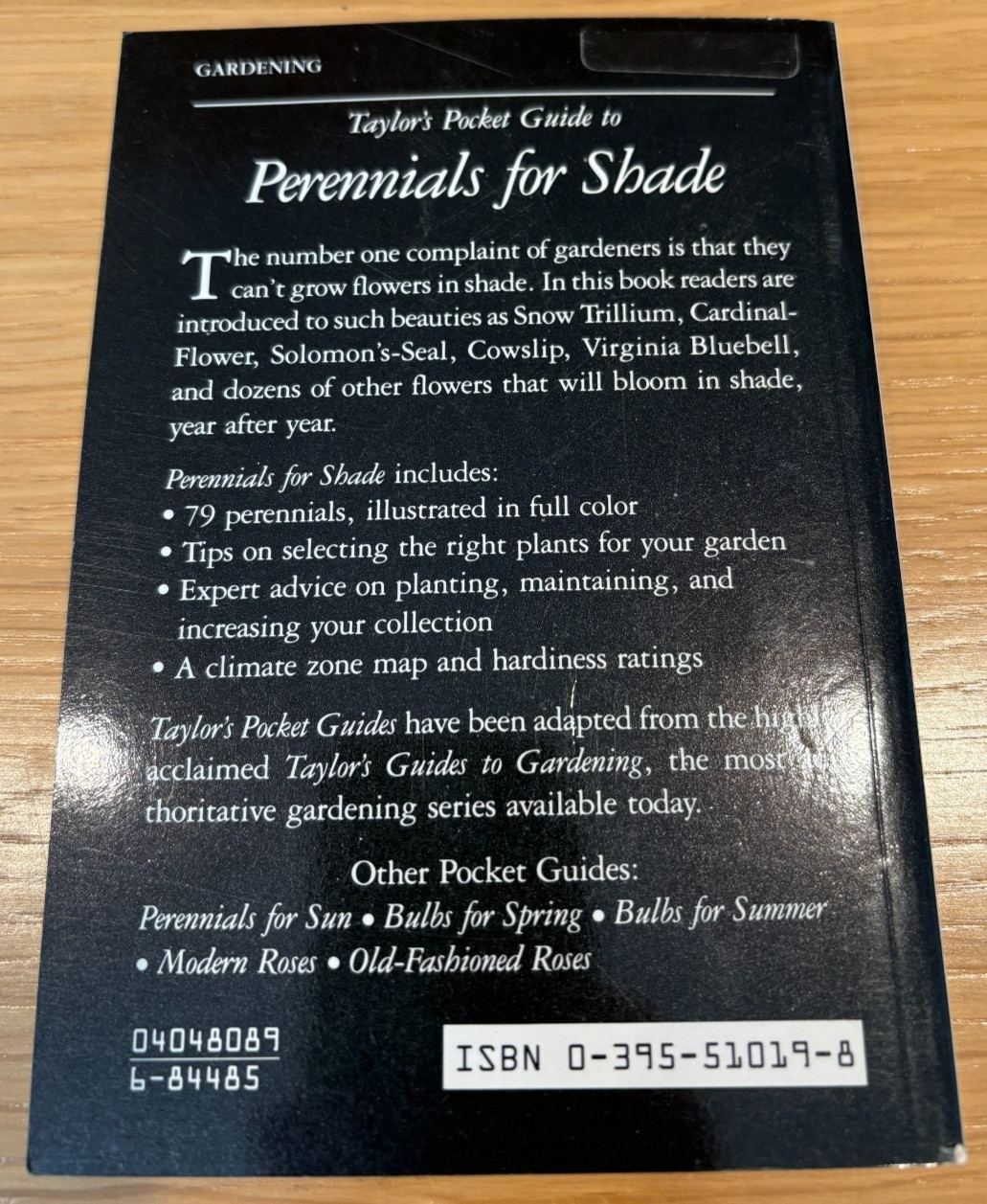 Set of 5 Taylor’s Pocket Guides: Perennials Bulbs Spr/Sum Modern Roses Old Roses