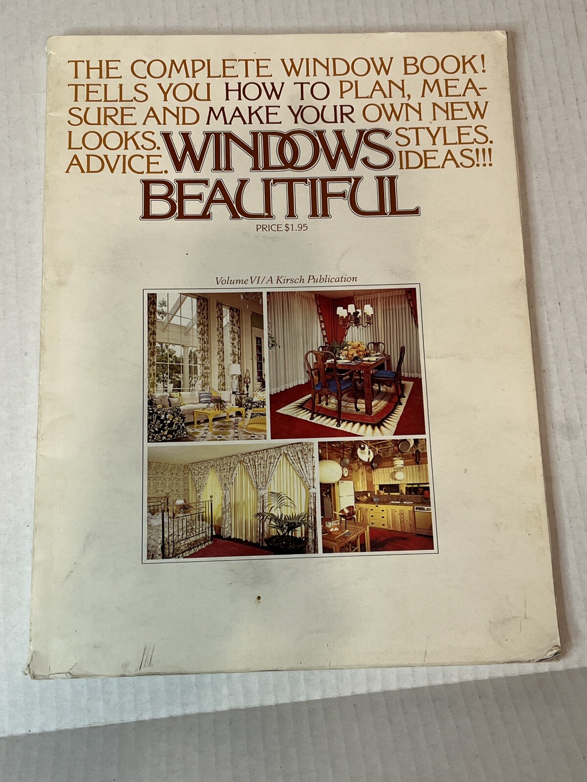 How To Make Your Windows Beautiful 1977 Decorating Guide Vintage MCM Decor