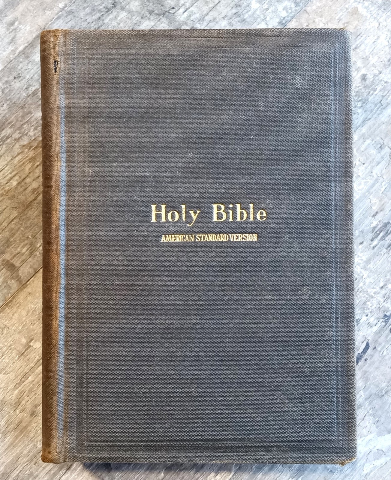 Holy Bible ~1901 Vintage HC~ Nelson (American Standard Version) Israel Christian