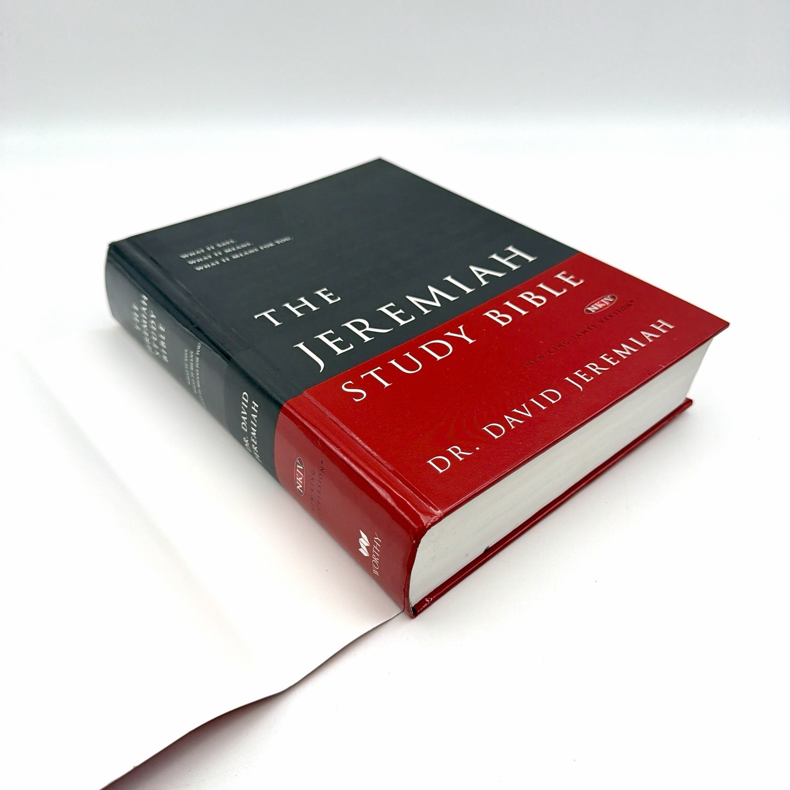 The Jeremiah Study Bible by Dr. David Jeremiah NKJV 2013 HC/DJ