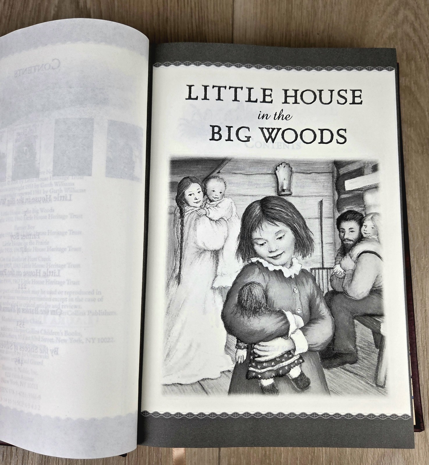 Little House: The First Five Novels by Laura Ingalls Wilder Leather Bound Gilt