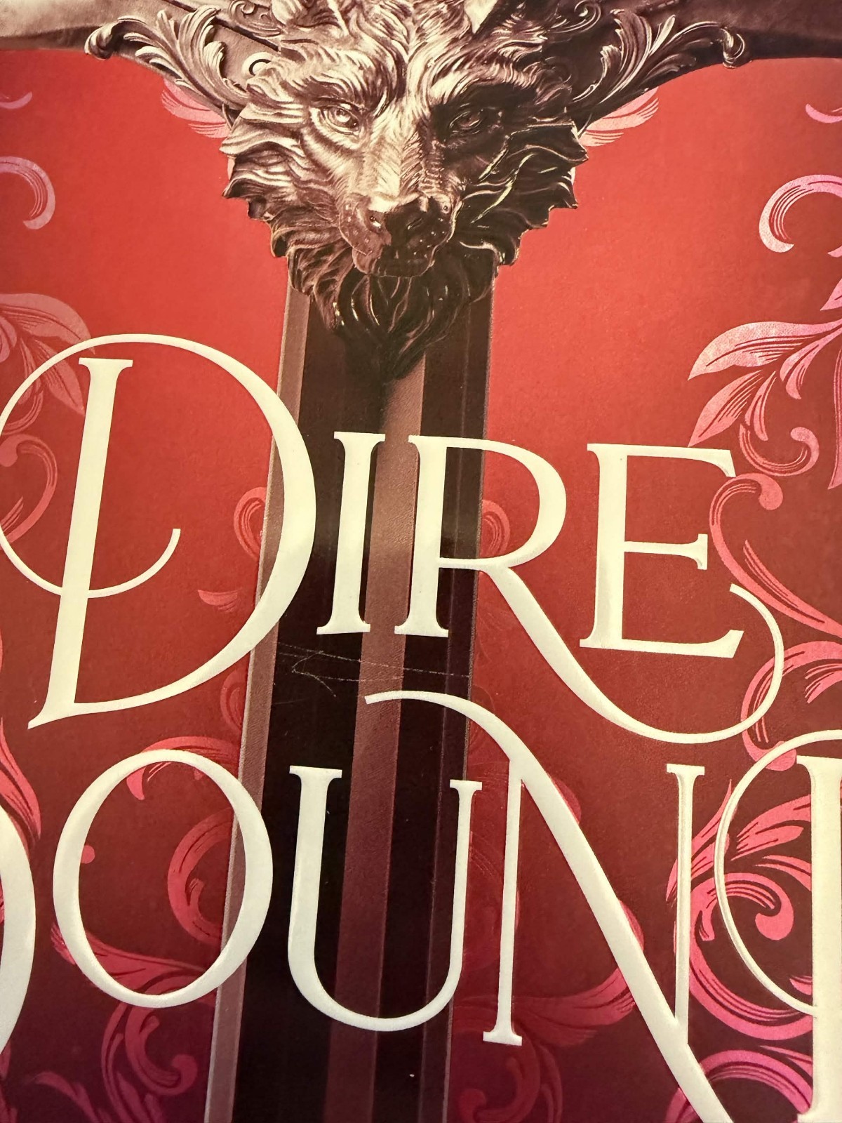 DIRE BOUND, SIGNED SABLE SORENSEN, WOLVES OF RUIN, SPRAYED EDGES