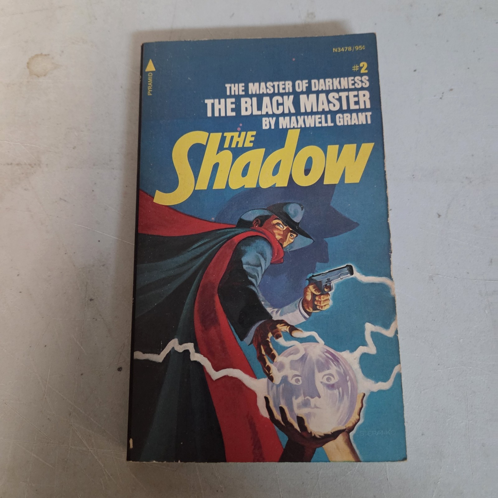 The Shadow: The Master Of Darkness The Black Master #2 Pyramid Books 1974