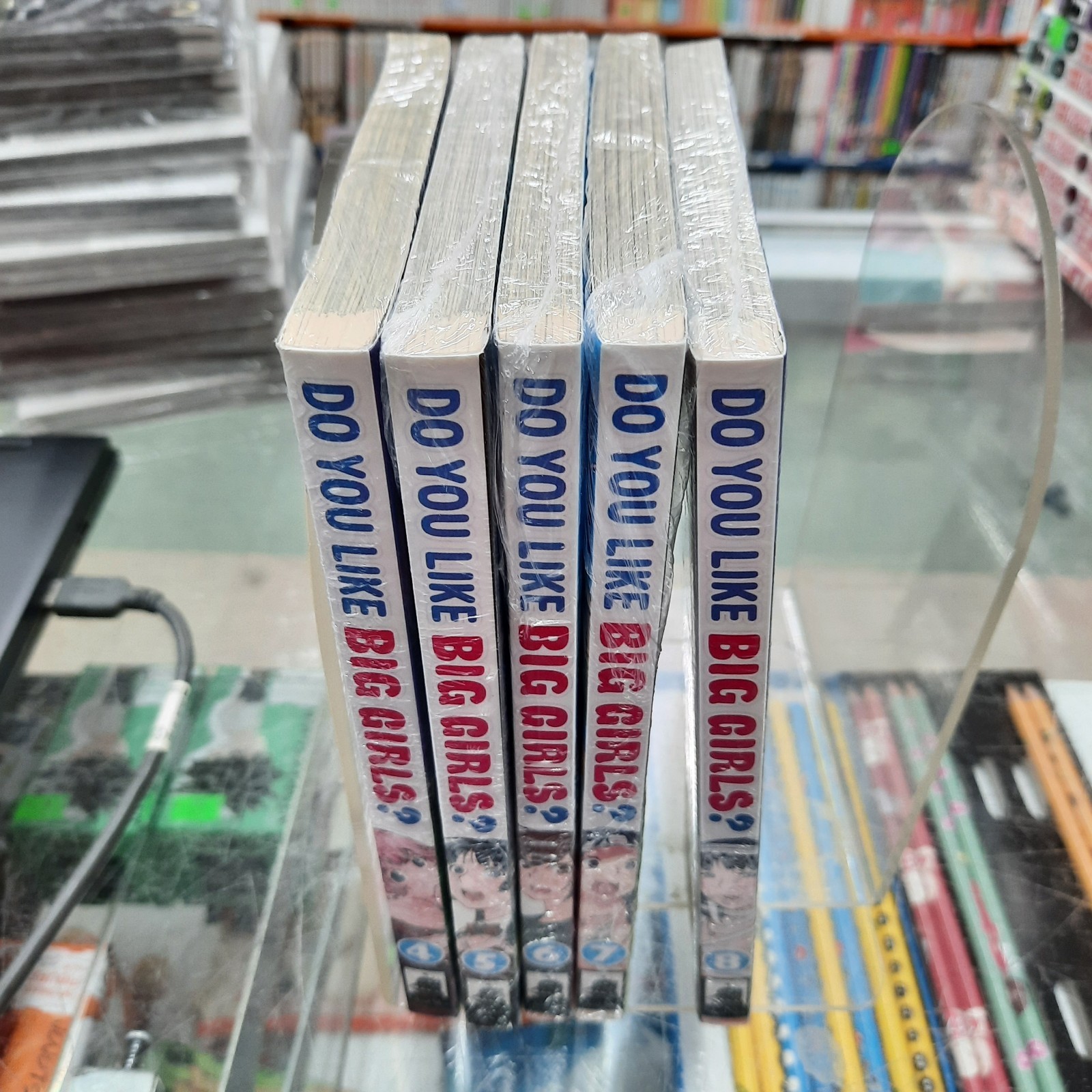 NEW Do You Like Big Girls Vol. 4, 5, 6, 7, 8 English Manga Variation Listing