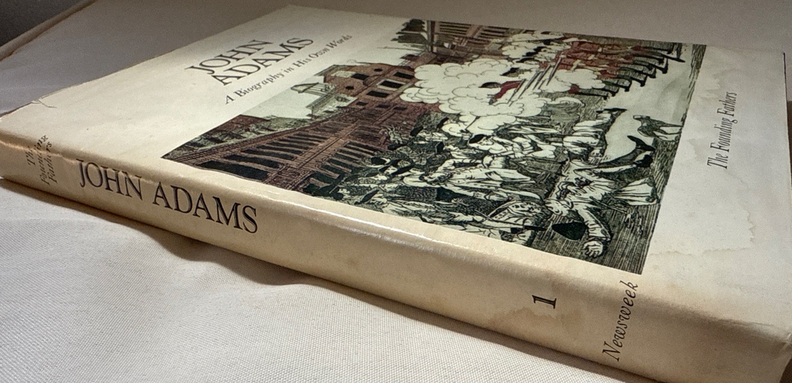 John Adams A Biography in His Own Words Vol 1 and 2 Complete HC DJ 1963