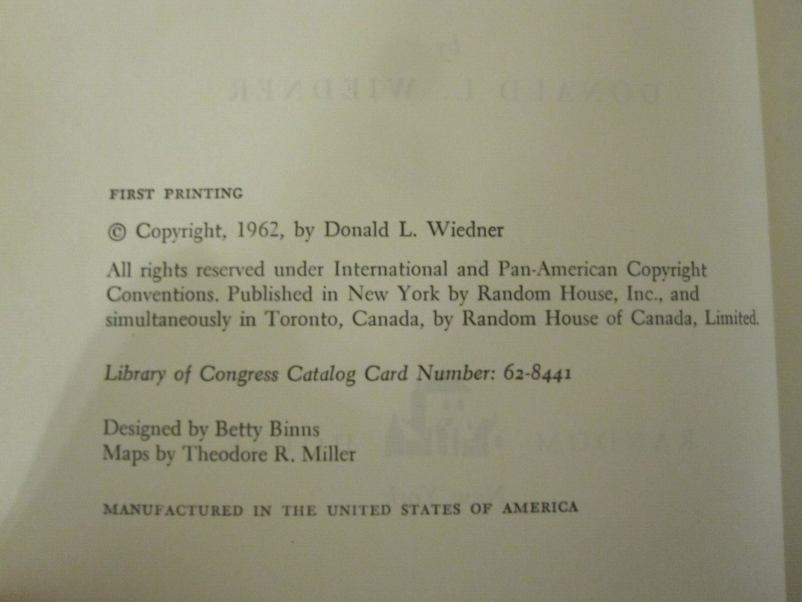A History of Africa South of the Sahara, Hardcover 578 pages, 1962