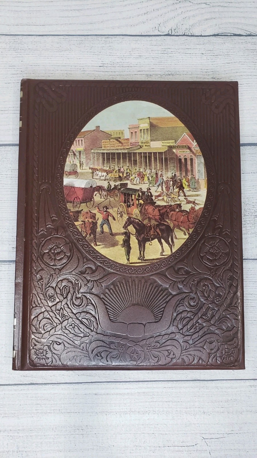 Time Life Books The Old West Series Set of 9 Hardcover 1974 Embossed Cover