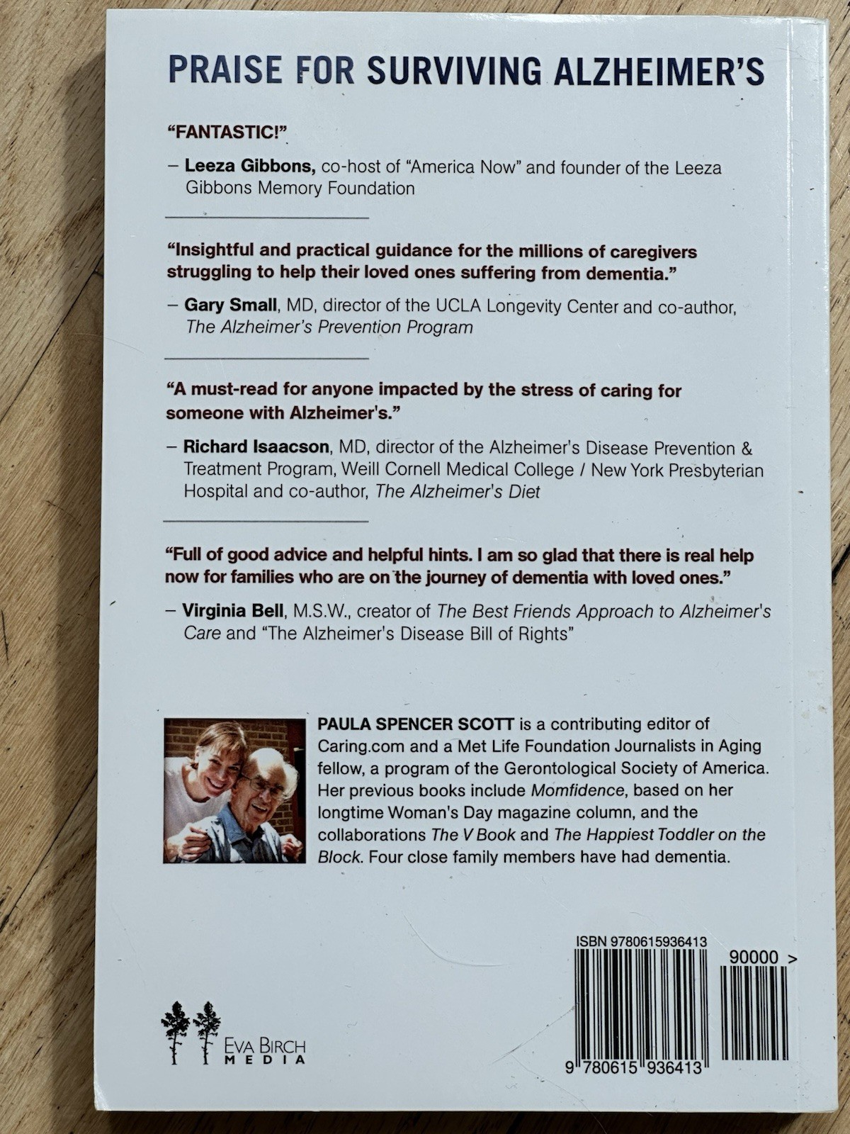 Surviving Alzheimer’s: Practical Tips Soul-Saving Wisdom for Caregivers, Paula