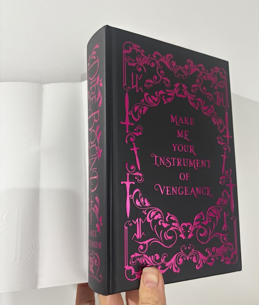 Dire Bound by Sable Sorensen Deluxe Special Edition HB Sprayed Edges