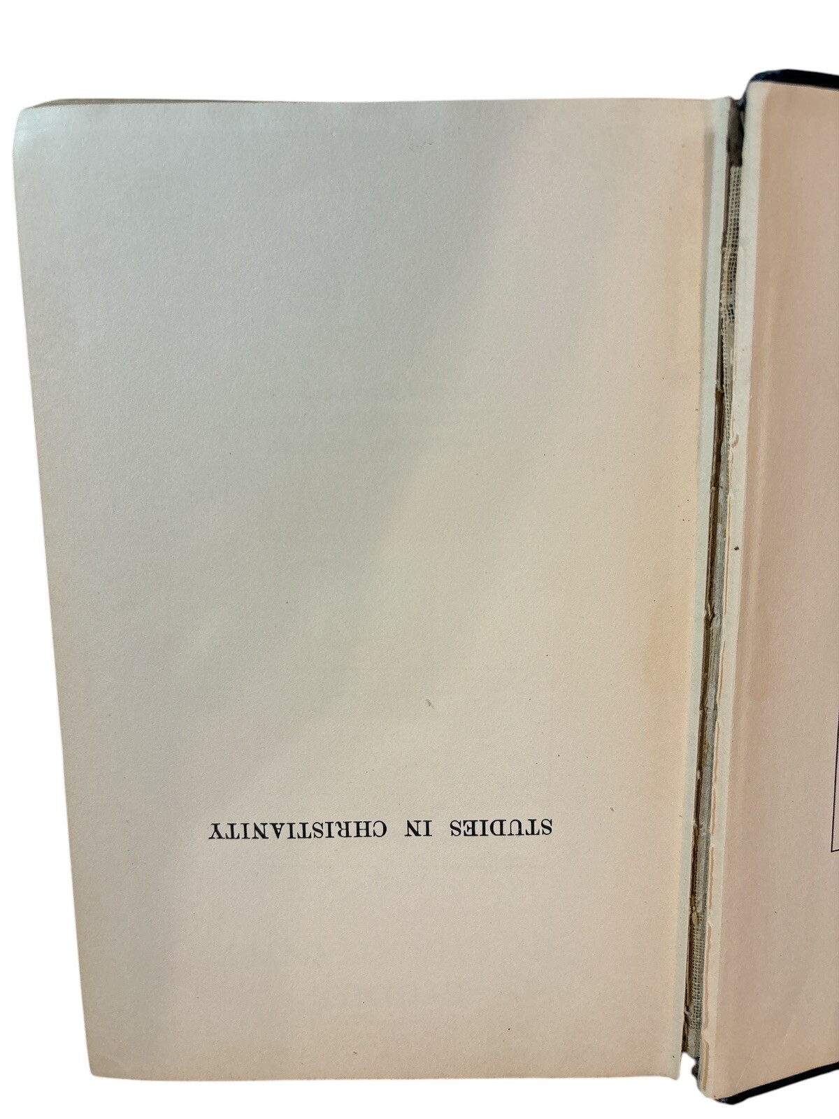 Studies in Christianity by Borden Parker Bowne 1909 Fourth Hardcover Impression