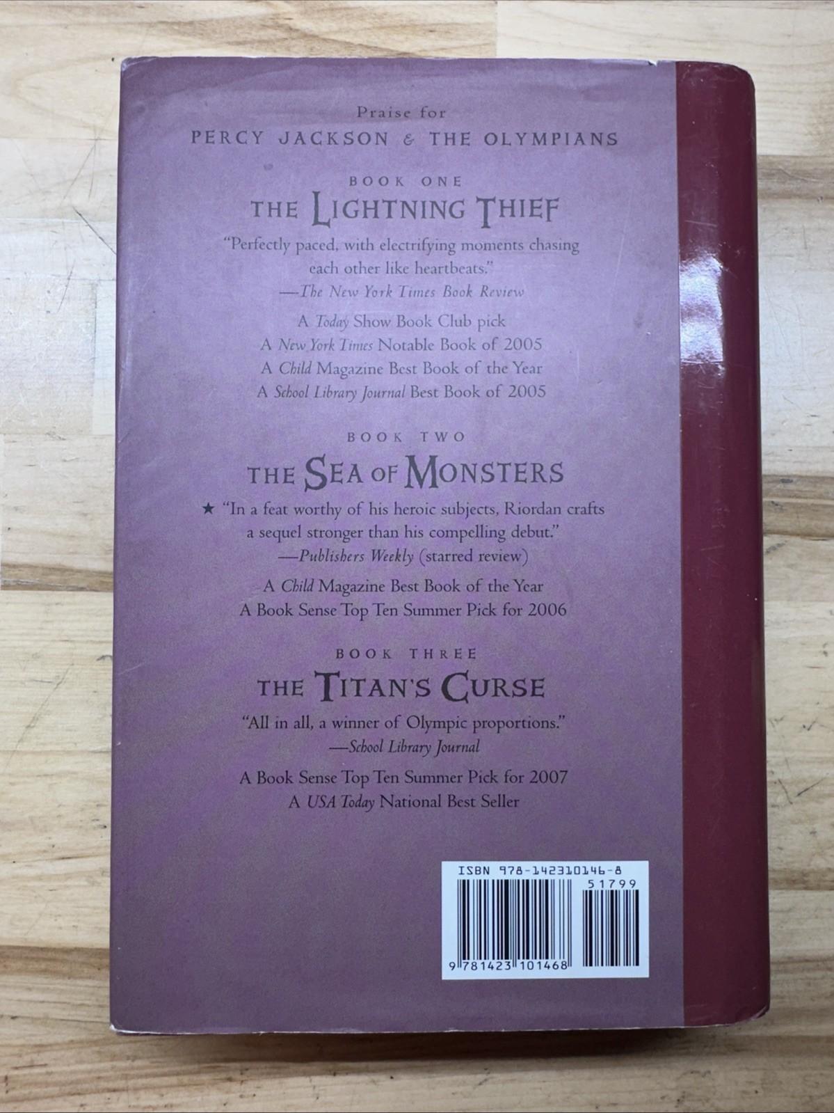 „The Battle Of The Labyrinth“ Hardcover Book-Rick Riordan First Edition Signed