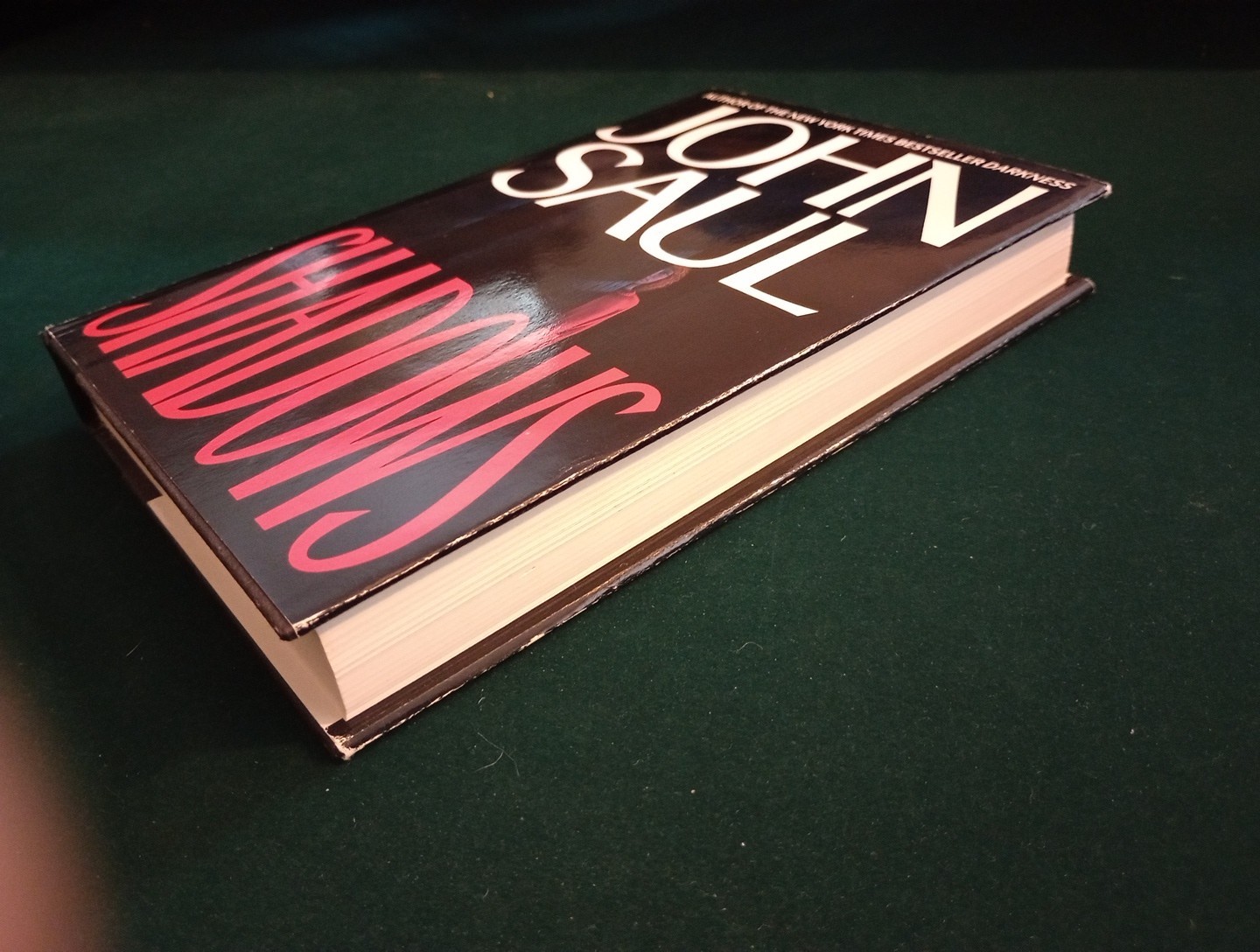 Shadows by John Saul (1992 Hardcover) Bantam Books Book Club Edition