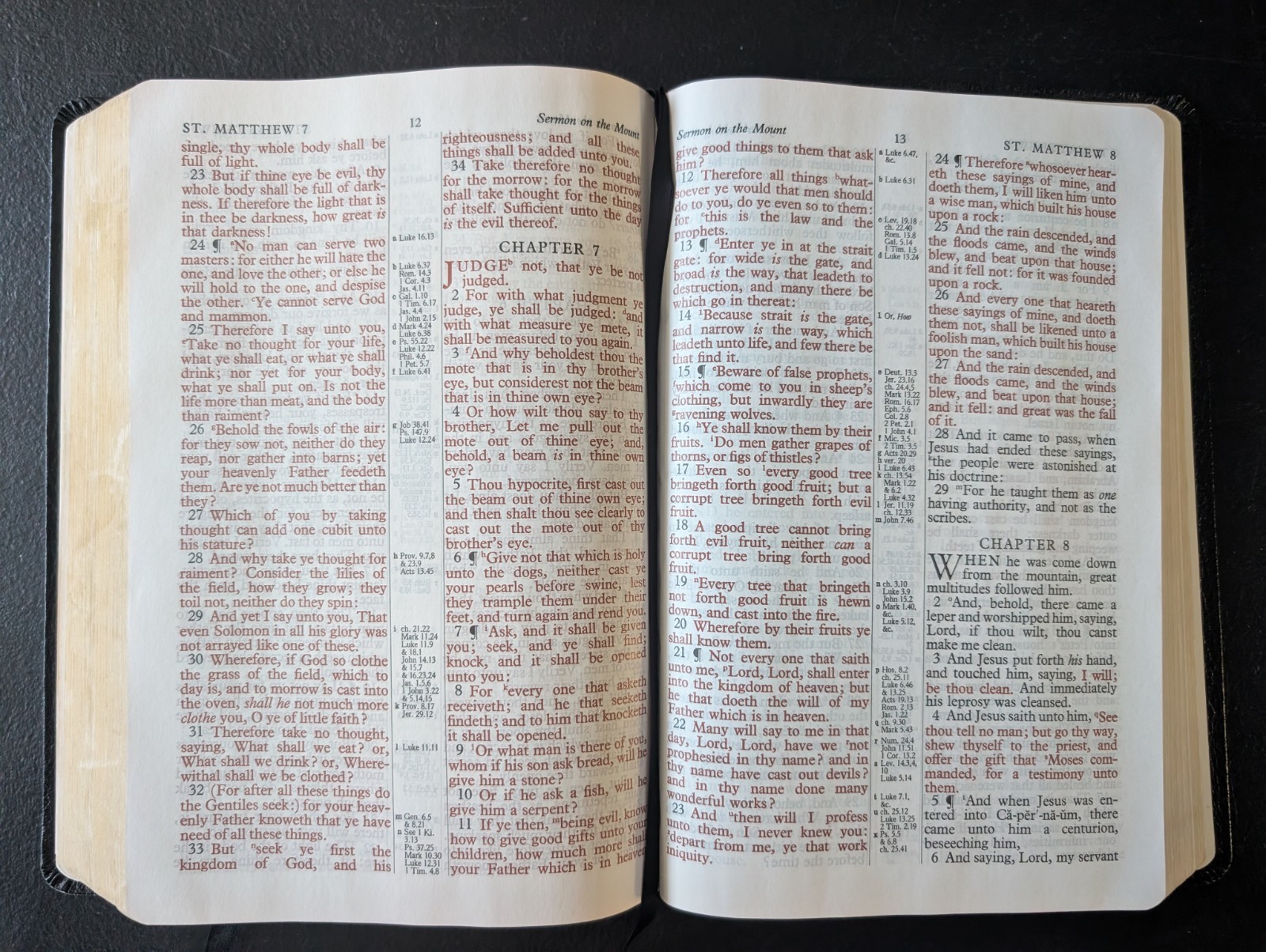 Vintage Holy Bible King James Version Kenneth Copeland Reference Ed Leather Blac
