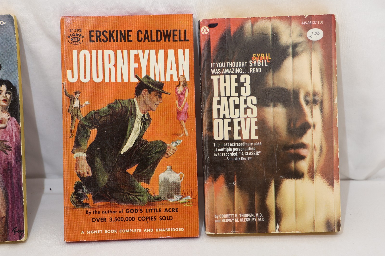 Lot of 10 Vintage Paperbacks, 1950s Copyrights, No Duplicates, B527