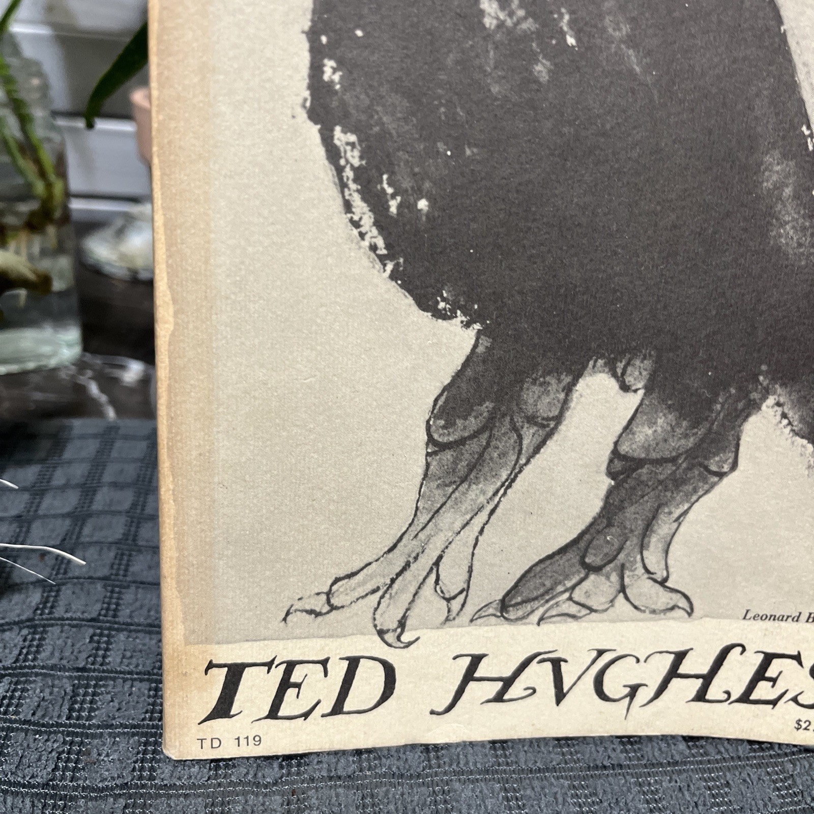 TED HUGHES ~ Crow: From the Life and Songs of the Crow ~ 1971 PB ~ poetry ~ VG+