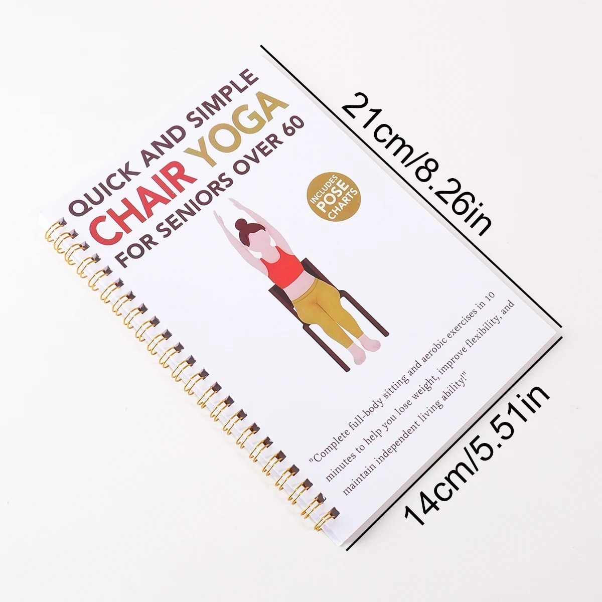 30 DAY CHAIR YOGA CHALLENGE – WEIGHT LOSS & FITNESS GUIDE FOR SENIORS & BEGINNER