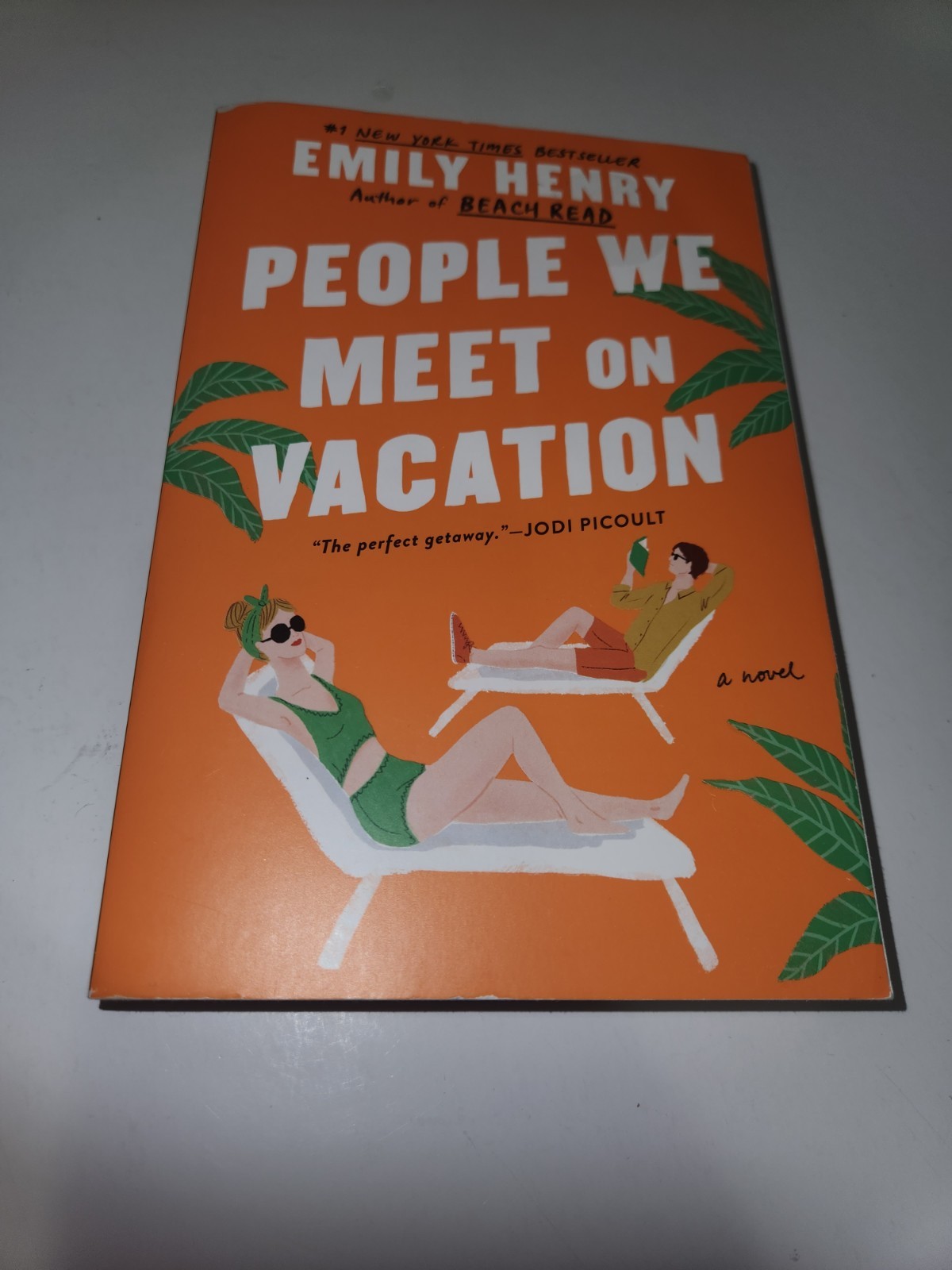 People We Meet on Vacation by Emily Henry Paperback Book Very Good