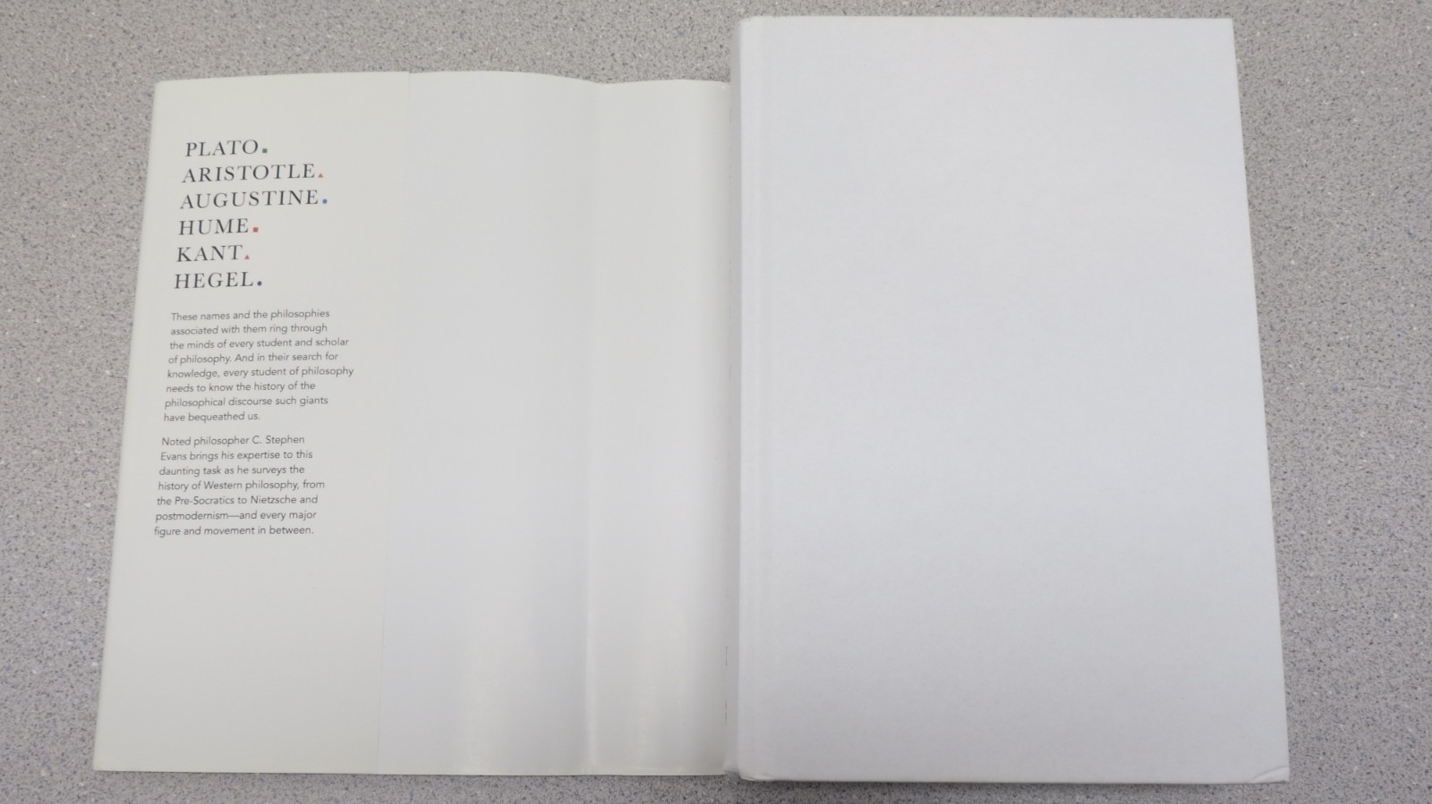History of Western Philosophy : From the Pre-Socratics to Postmodernism by Evans