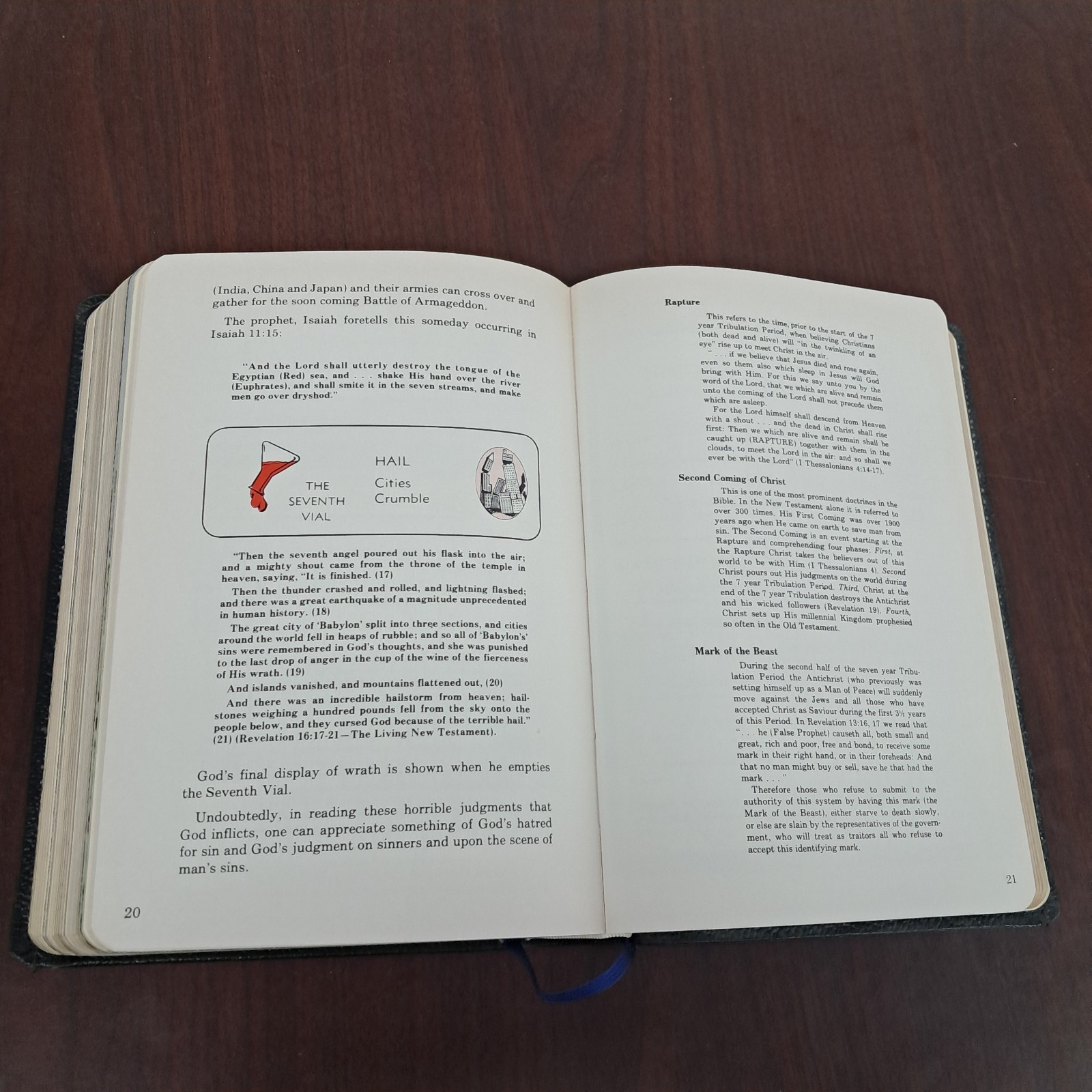 HOLY BIBLE PROPHECY EDITION CROWN JEWEL SALEM KIRBAN KJV REVELATION STUDY CHARTS