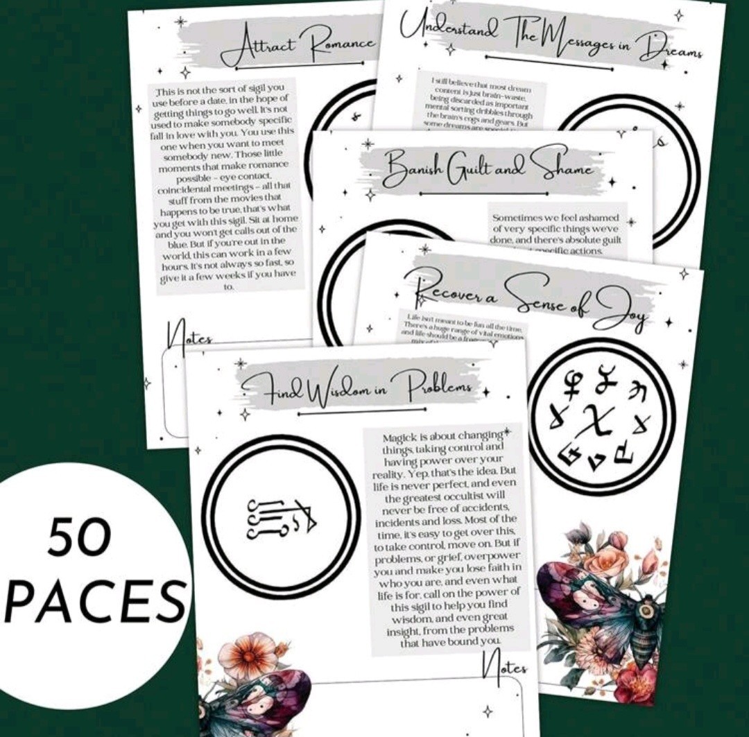 Sigils Guide Book – How To Manual
