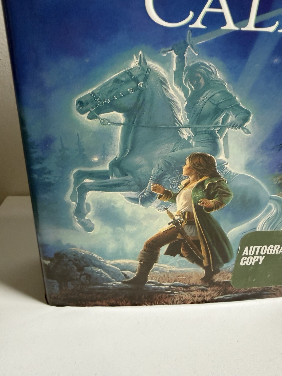 Signed First Rider’s Call Kristen Britain 1st Printing HC 2003 Green Rider