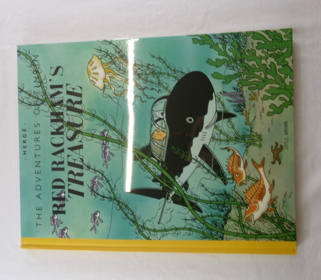 RED RACKHAM’S TREASURE: COLLECTOR’S GIANT FACSIMILE By Herge New Sealed