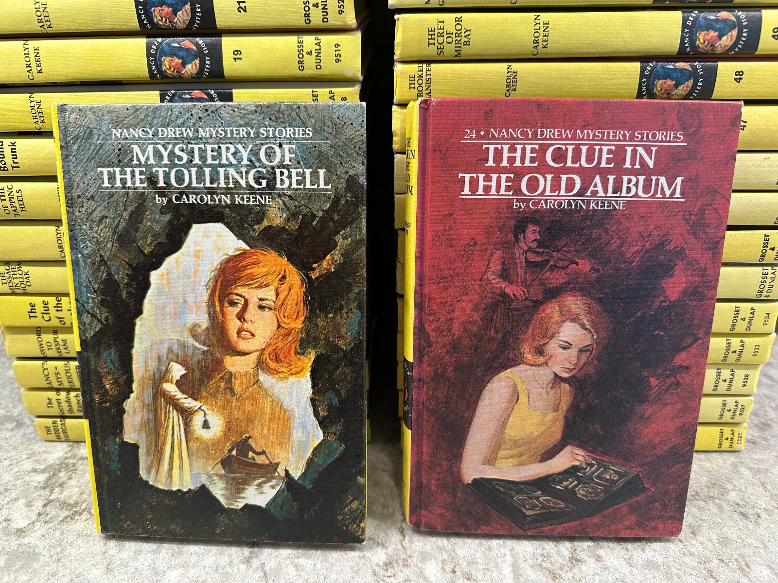 30 Nancy Drew Mystery Stories – All Matte Hardcover Edition Books- 50’s and 60’s