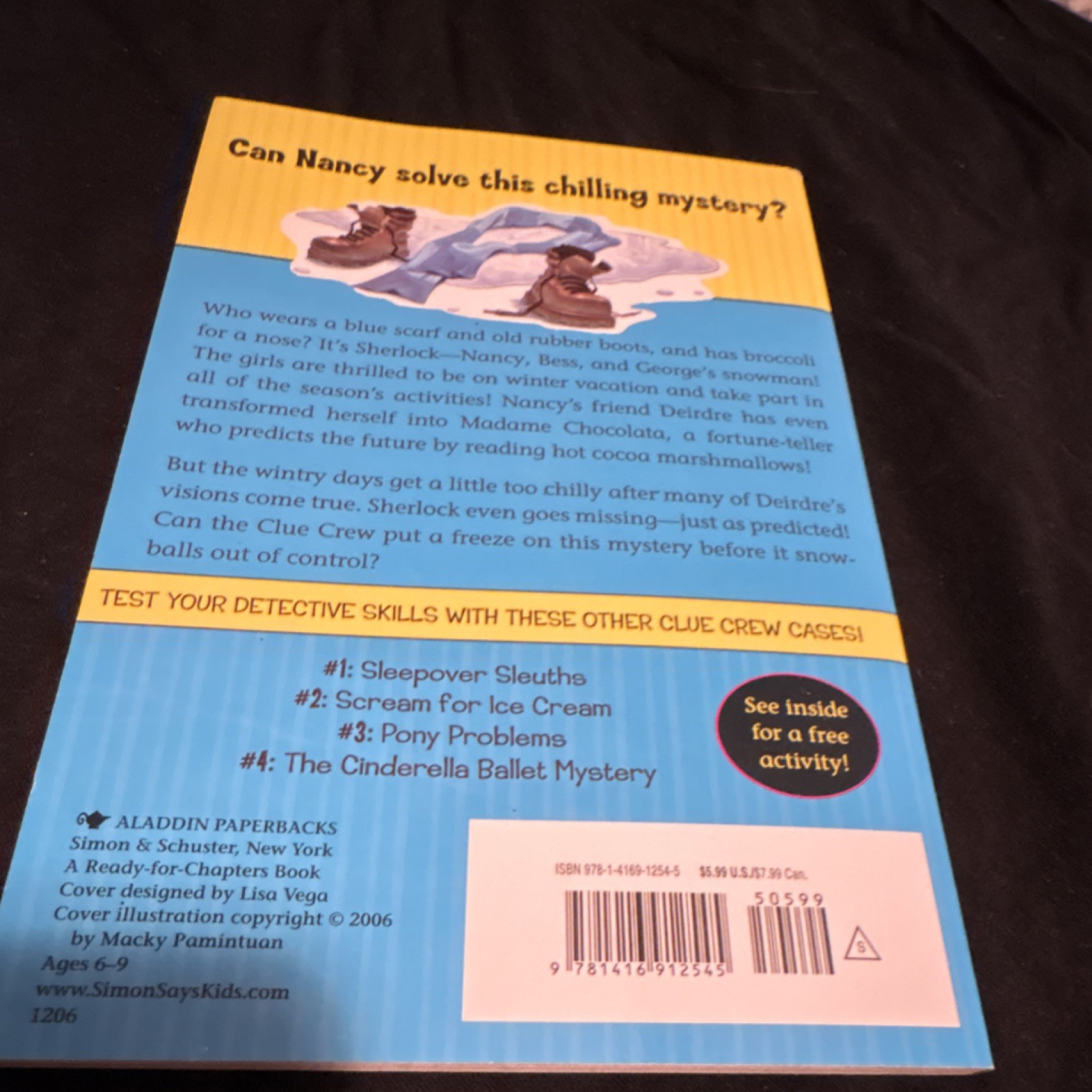 Nancy Drew and the Clue Crew #5 Keene Aladdin Paperback Ages 6-9 Illustrated