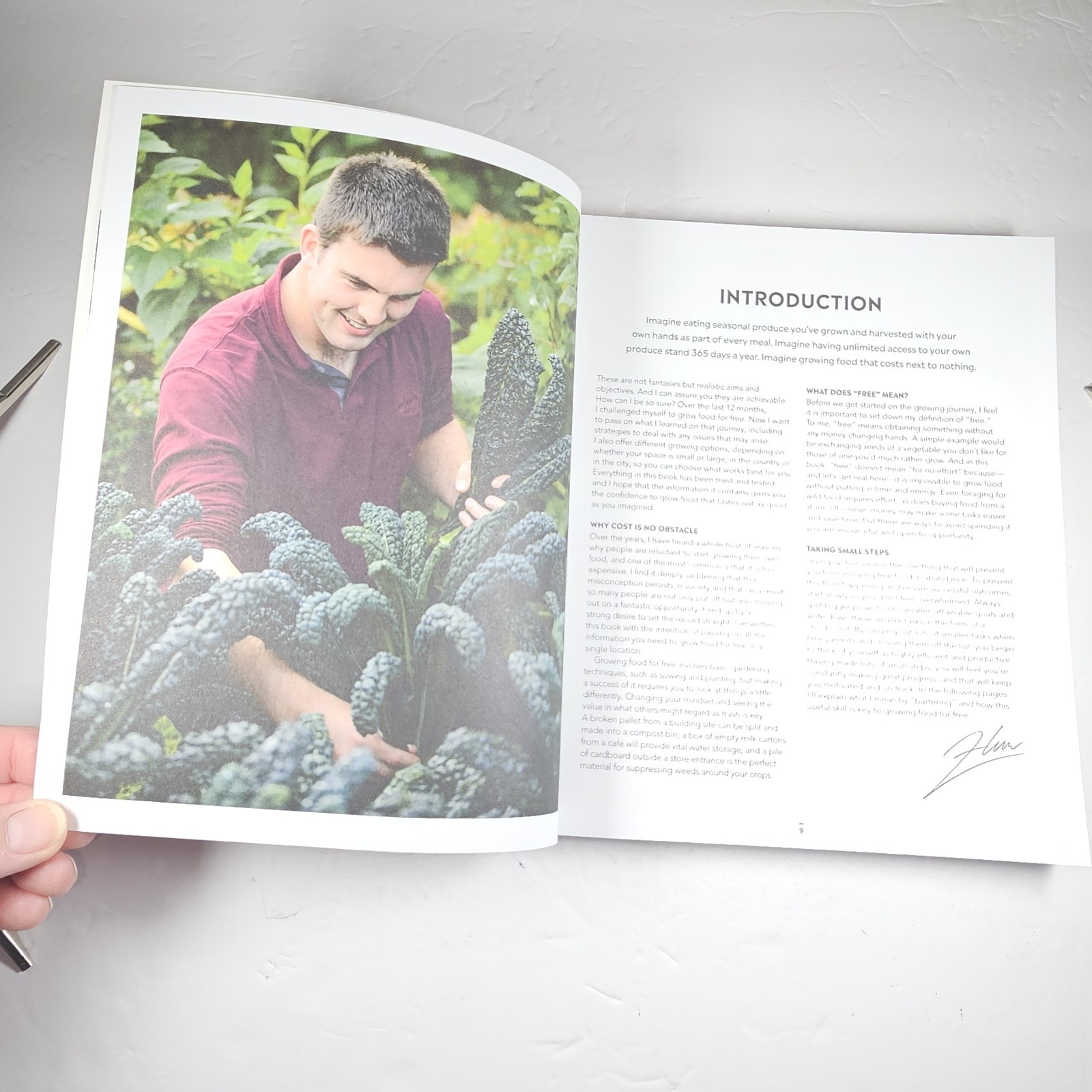 Grow Food For Free: The Sustainable, Zero-Cost, Low-Effort Way by Huw Richards