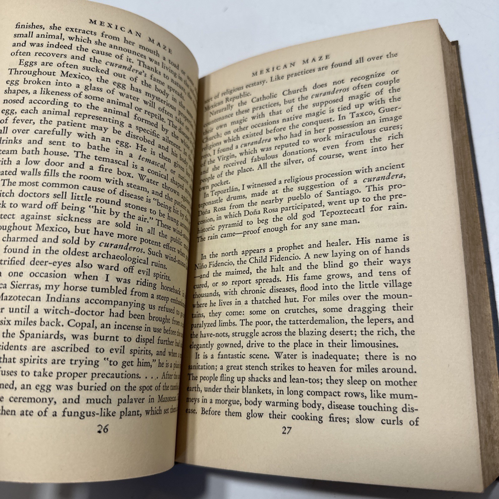 Mexican Maze By Carleton Beals 1931 Hardback Vintage