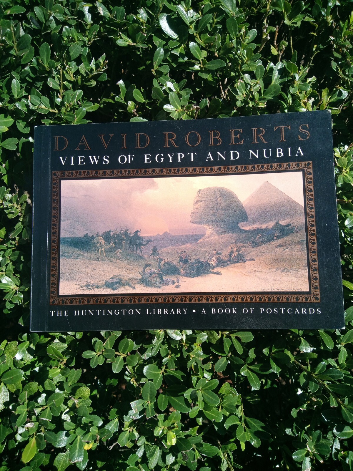 VIEWS OF EGYPT & NUBIA (David Roberts)- 30 Postcards Book. VGC