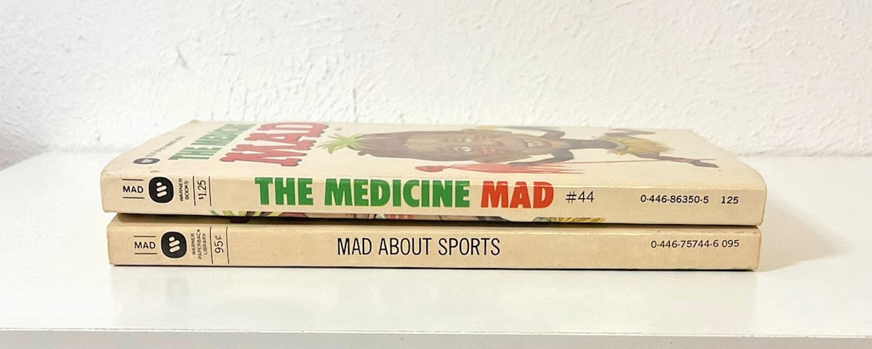 The Medicine Mad plus Mad About Sports – Lot of 2 MAD Magazine Vtg Paperbacks