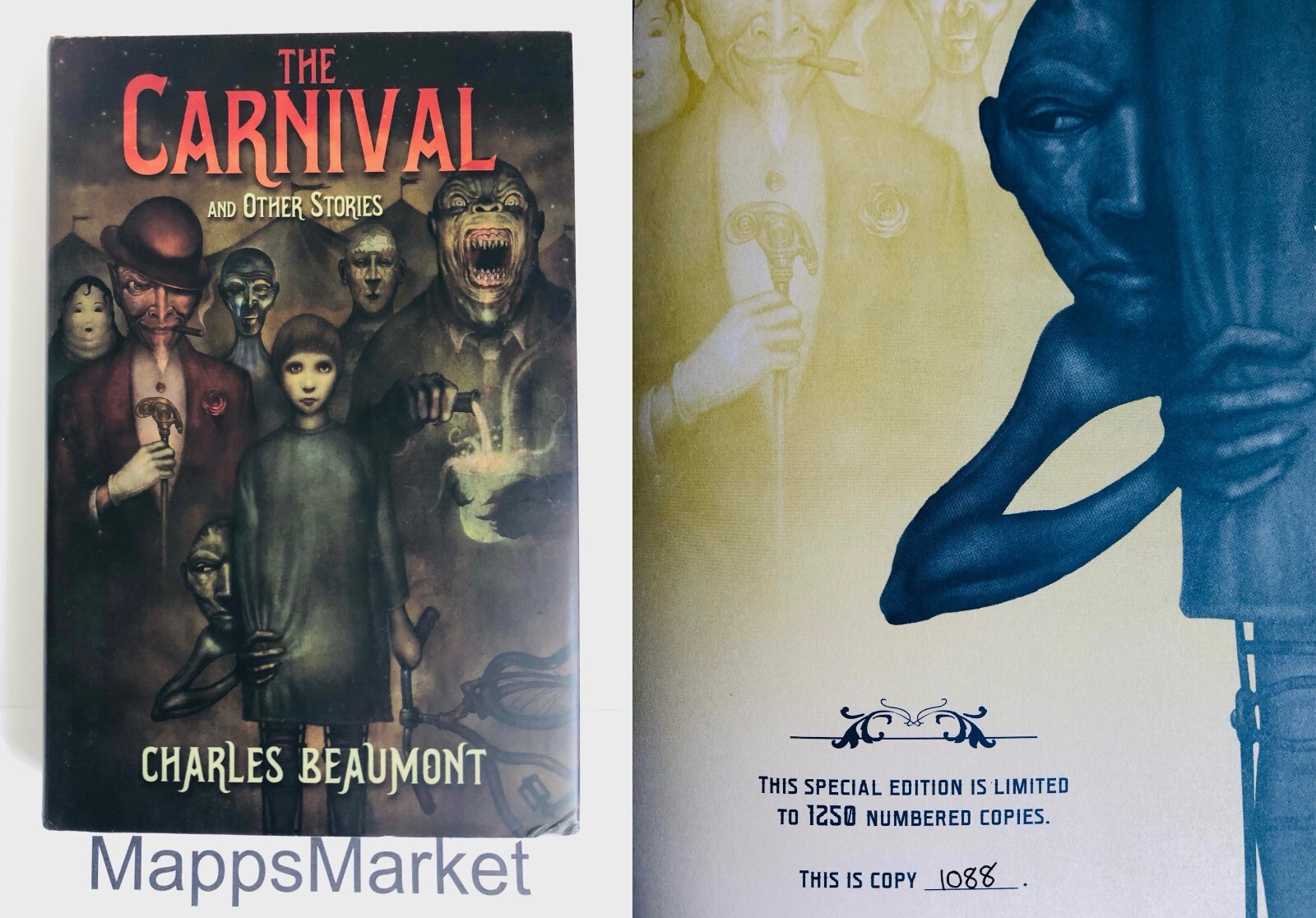 The Carnival and Other Stories by Charles Beaumont SUBTERRANEAN PRESS Numbered
