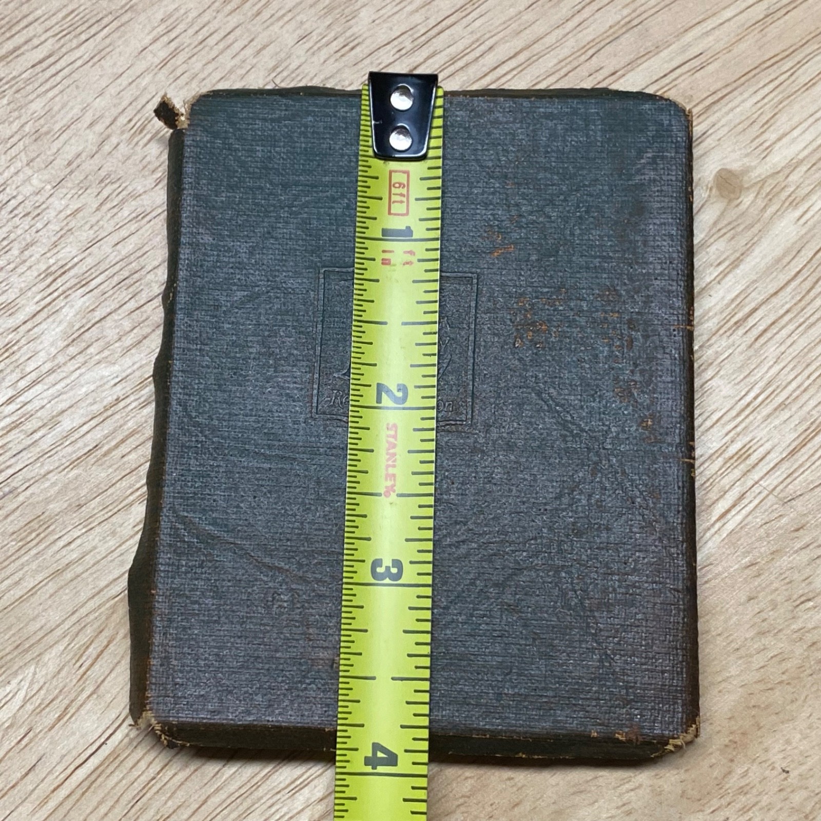 RARE Little Leather Library Book • In The Rue Morgue • Edgar Allen Poe • Redcrof