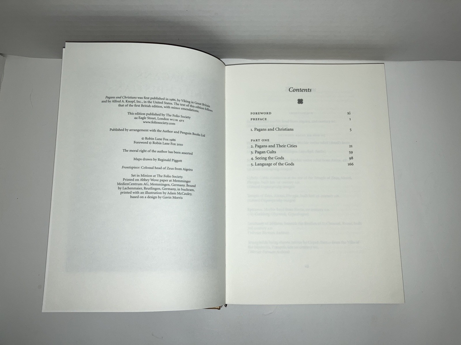 Robin Lane Fox – Pagans And Christians 3 Volume Set 2010 Folio Society Books
