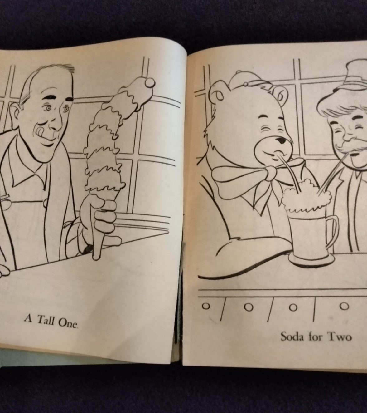 CAPTAIN KANGAROO COLORING BOOK WHITMAN PUBLISHING 1956 VINTAGE CHILDRENS BOOK