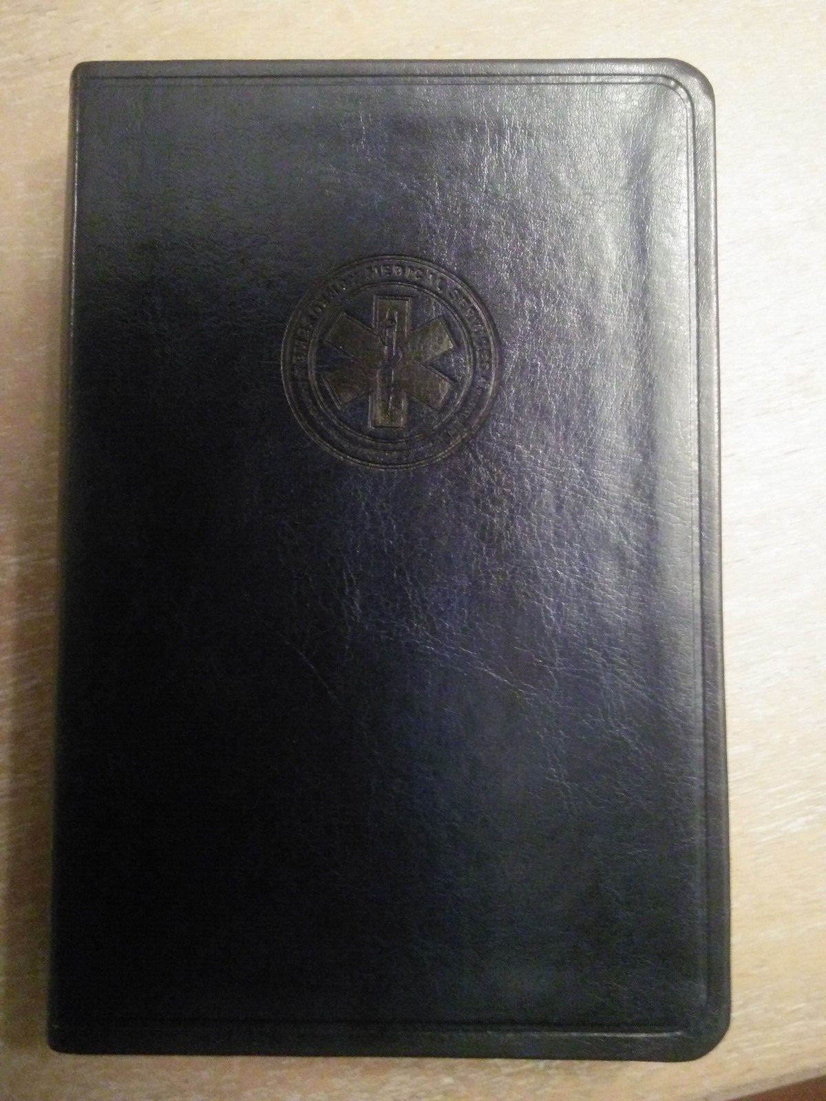 HCSB Emergency Medical Services EMS Bible, Blue LeatherTouch – VERY GOOD