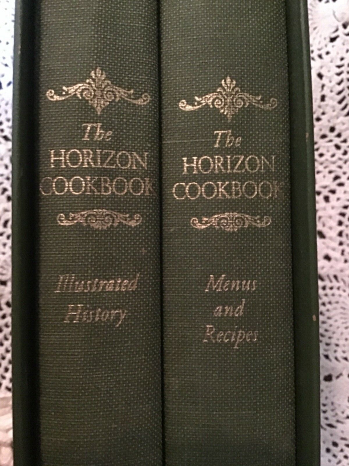 The Horizon Cookbook 1968 Two Volume Set Very Good Condition 768 pages By Hale
