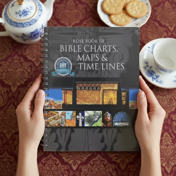 Rose Book of Bible Charts Maps & Time Lines 10th Anniversary Study Reference US