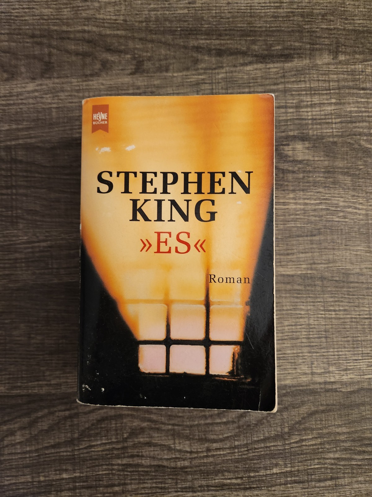 Stephen King ES IT German Edition Paperback 2000 Heyne Roman Horror Book Rare